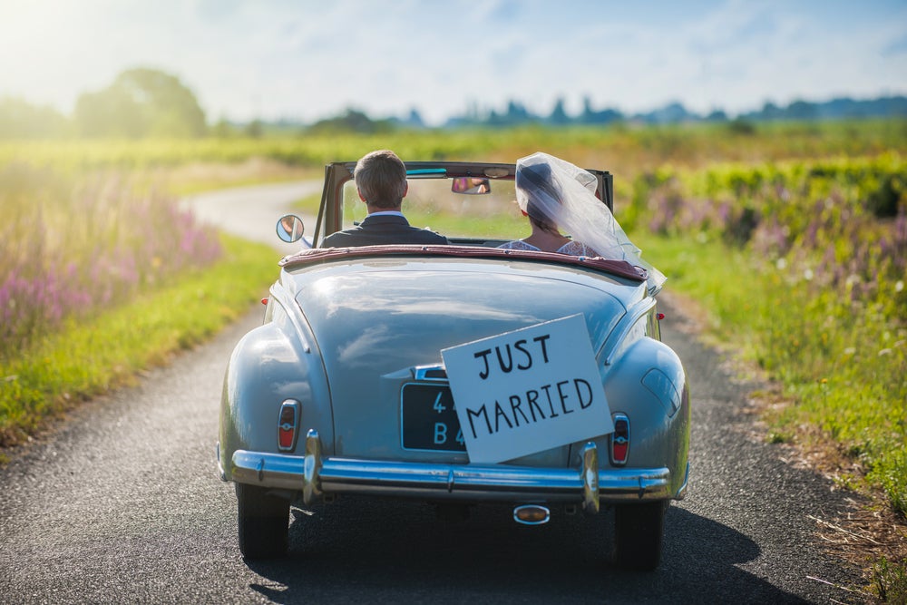 Just Married Couple
