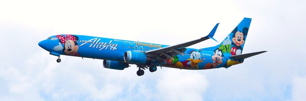 Alaska Airlines Disney Livery