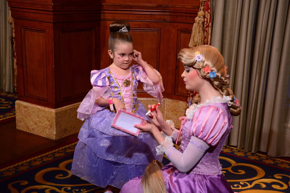 Disney autograph book princess
