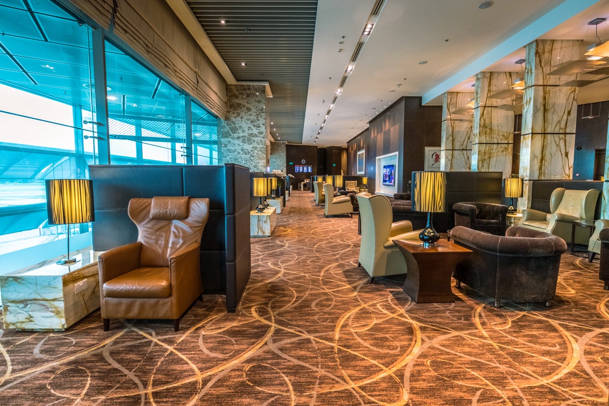 Singapore Airlines First Class The Private Room Lounge - Seating