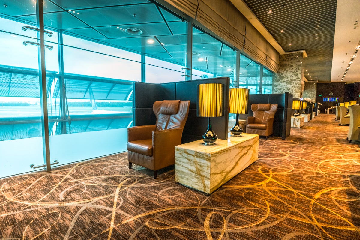 Singapore Airlines First Class The Private Room Lounge - Seating