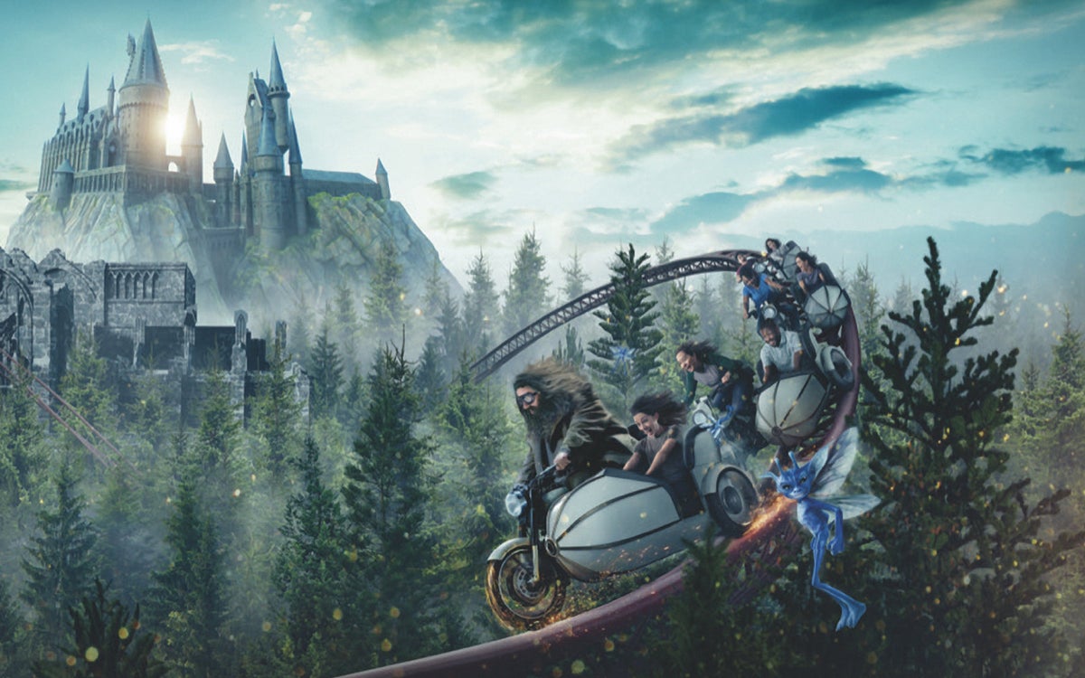 Universal Hagrid's Magical Creatures Motorbike Adventure