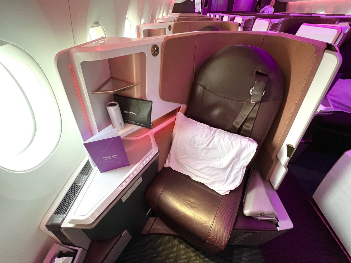 Virgin Atlantic A350 Upper Suite seat 4K