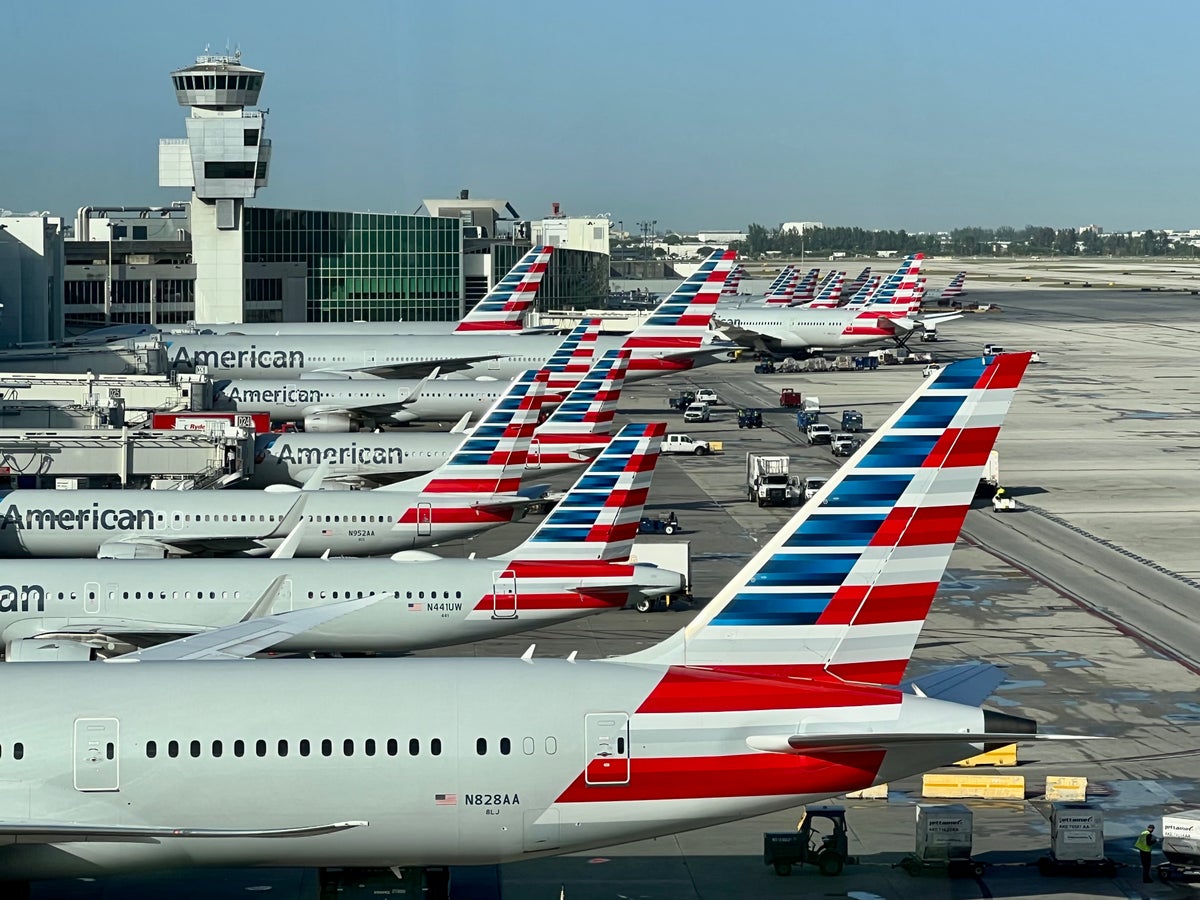 American Airlines aircraft at MIA