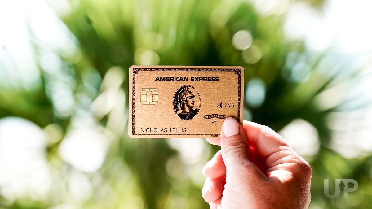 Amex Gold With Palm Trees Upgraded Points LLC 2