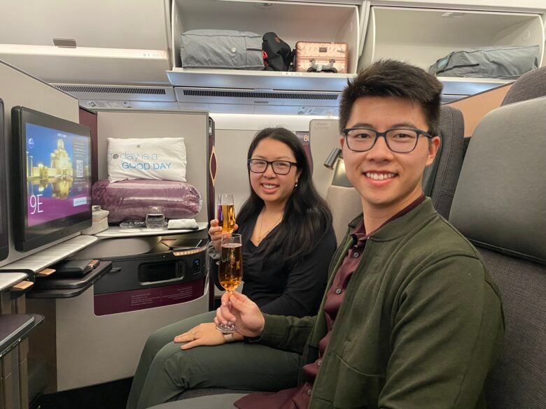 Flying the world's best business class in Qatar Airways Qsuites